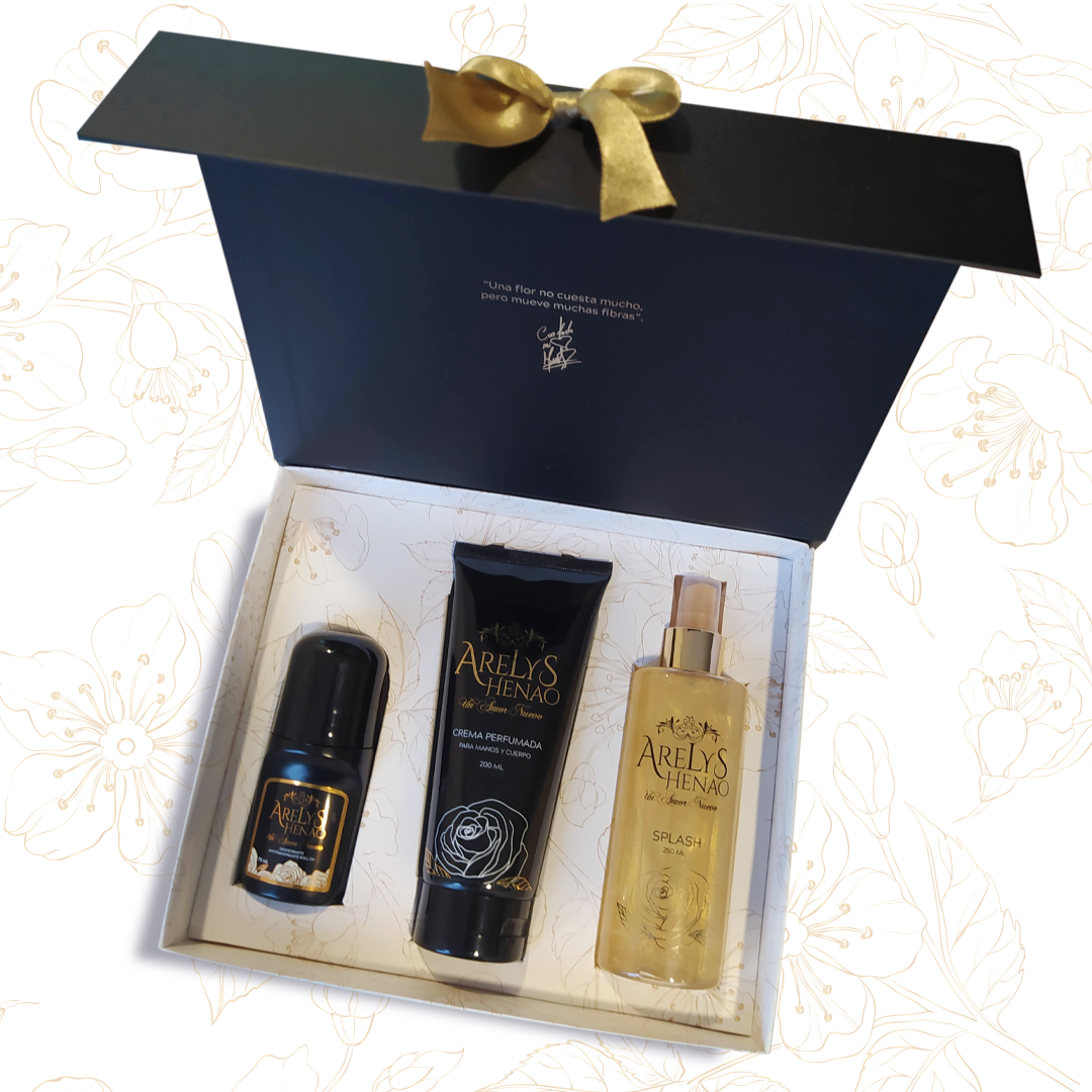 Kit Crema Perfumada, Desodorante Y Splash Un Amor Nuevo By Arelys Henao