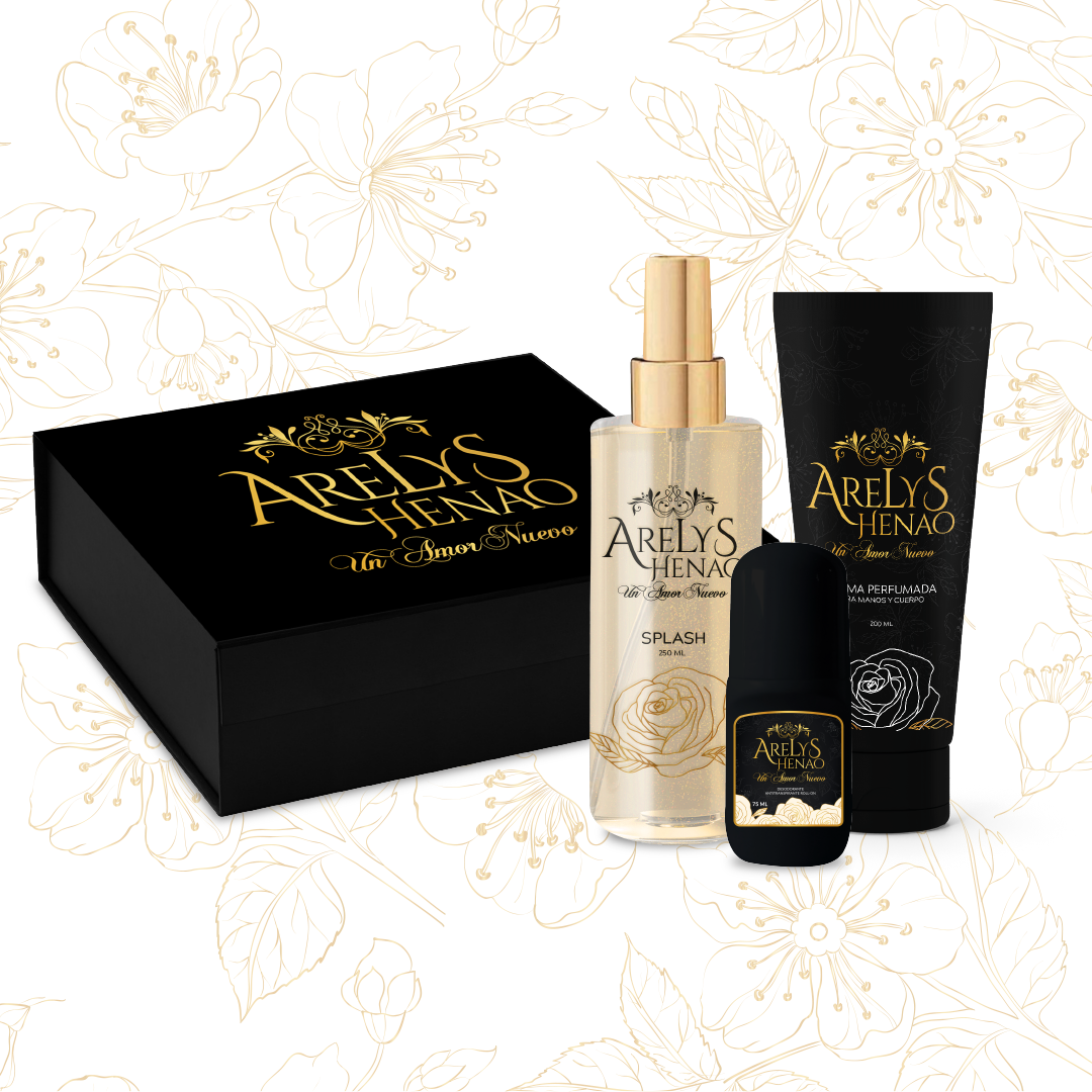 Kit Crema Perfumada, Desodorante Y Splash Un Amor Nuevo By Arelys Henao