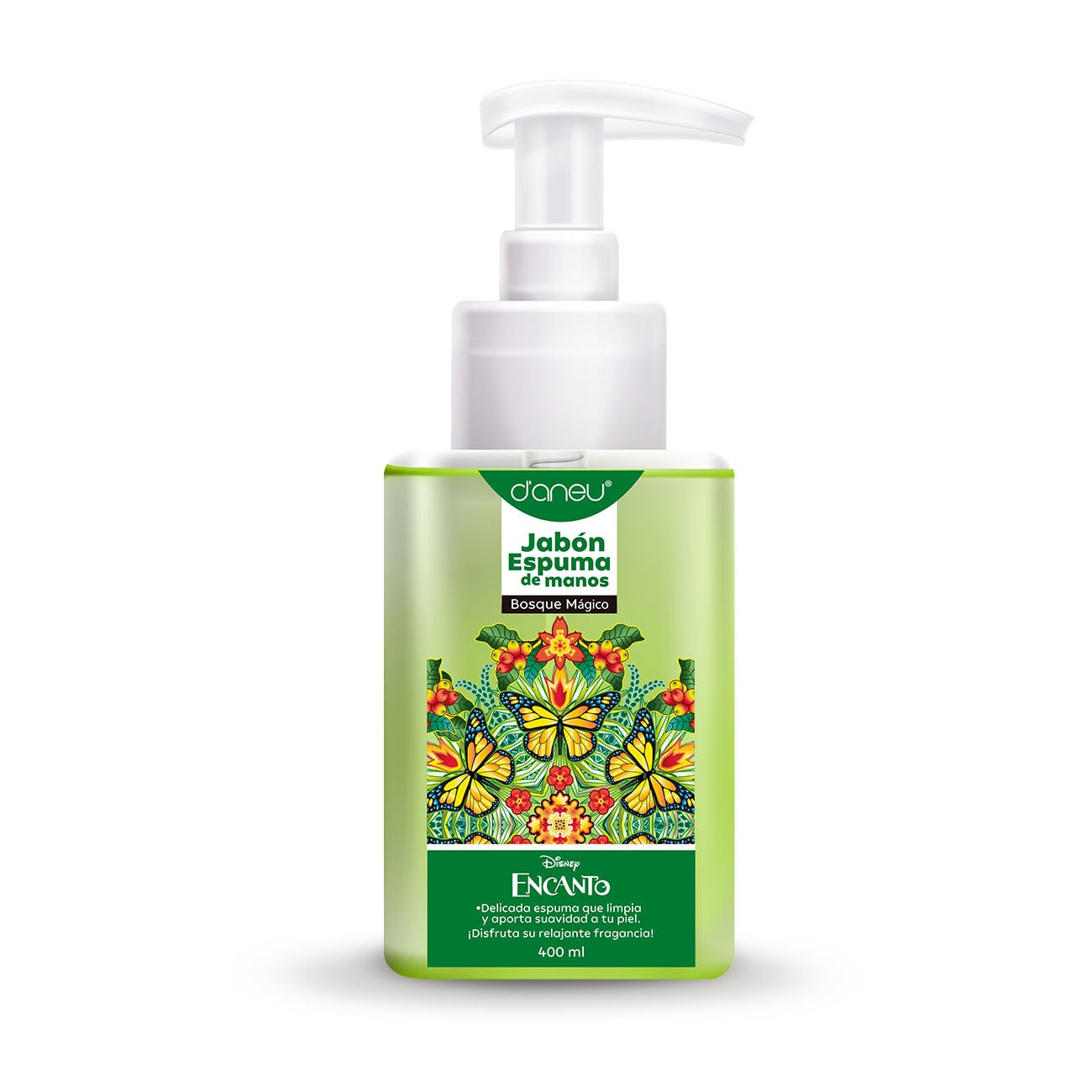 Jabón espuma para manos D'aneu® Encanto bosque mágico x 400 mL