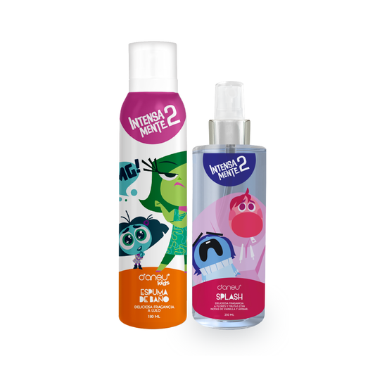 Combo Espuma de Baño Lulo + Splash Flores y Frutas Intensamente 2
