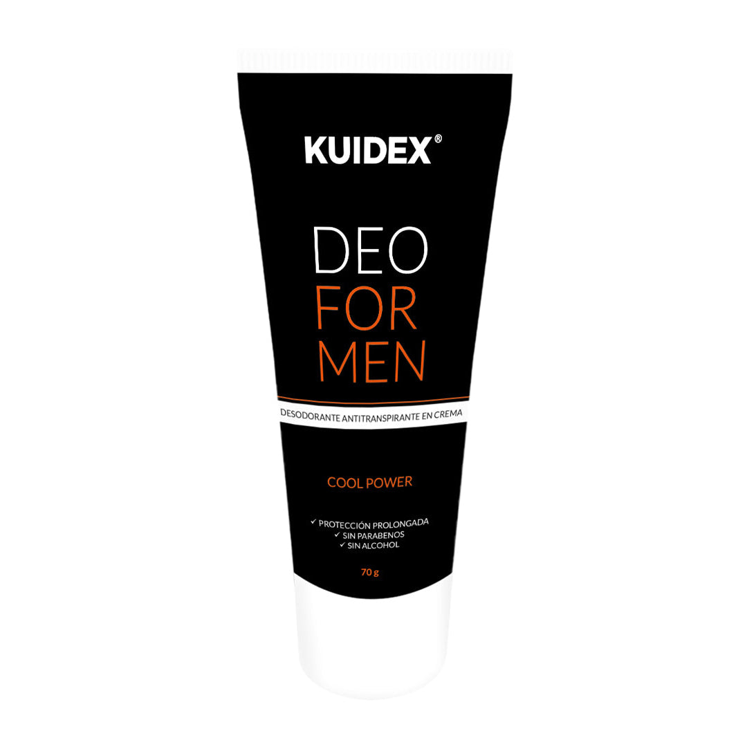 Desodorante Antitranspirante Crema Kuidex Cool Power X 70G